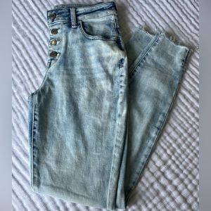 Maurice’s High-Rise Light Wash Jean